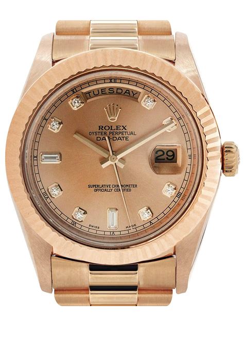 rolex rose gold 41 mm